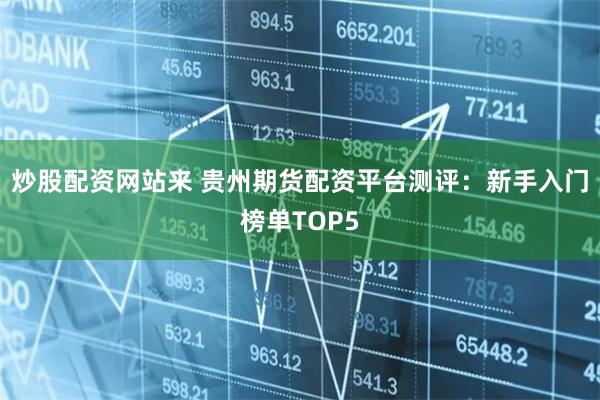 炒股配资网站来 贵州期货配资平台测评：新手入门榜单TOP5